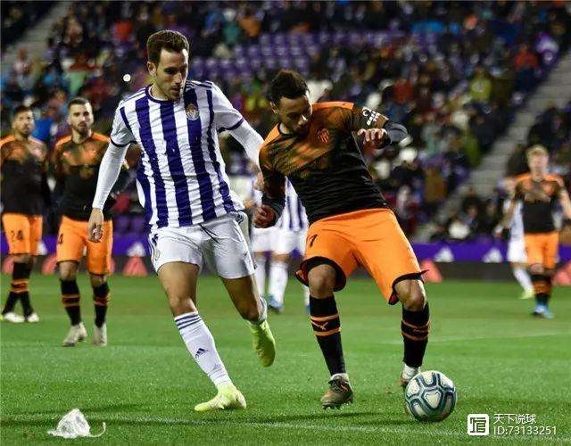 包含瓦拉多利德客场大败失分不断的词条